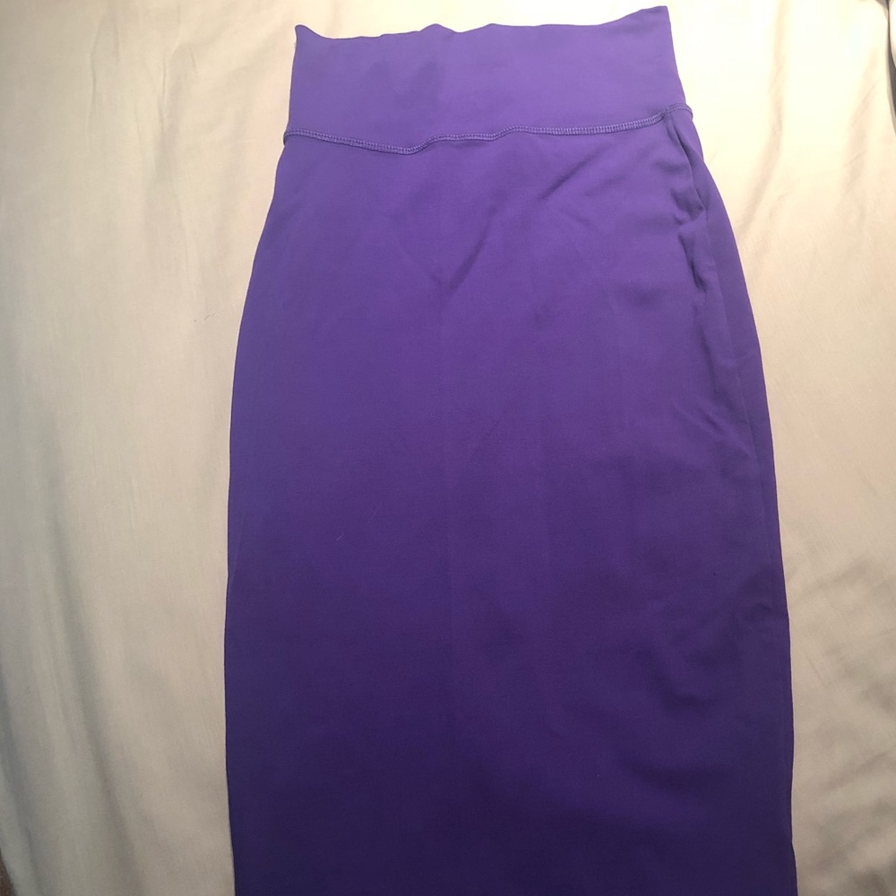 BEBÉ MIDI HIGH WAISTED SKIRT